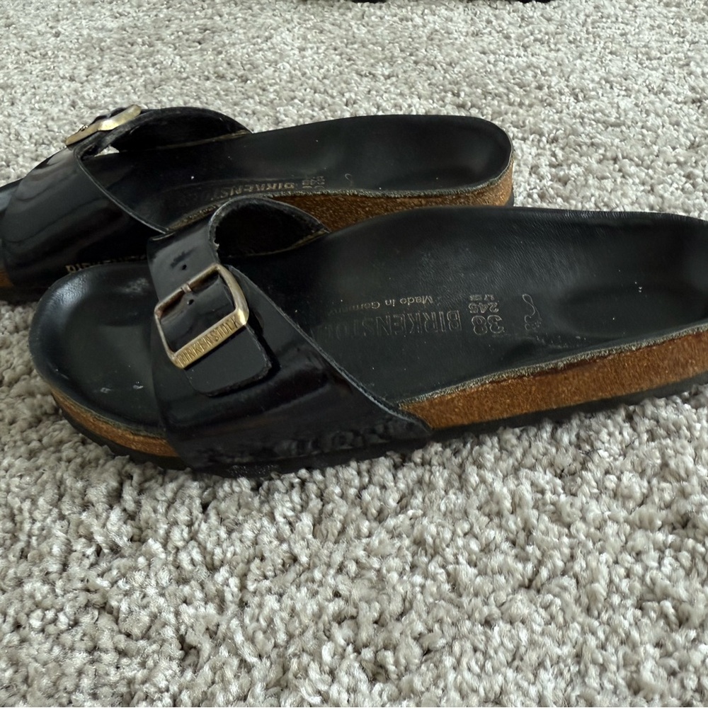 Birkenstock Madrid Buckle oiled leather sandal